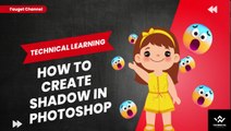 Photoshop Tutorial: How to Create Shadow in Photoshop | How to make shadow in Photoshop | Technical Learning