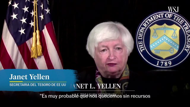 Janet Yellen: Lo más importante a reconocer es que debemos elevar el techo de la deuda