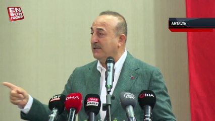 Çavuşoğlu: Daha dün Kandil'den selam alanlar bugün milliyetçilikten dem vuruyorlar