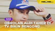 Nyaleg dari 2 Parpol, Obrolan Aldi Taher dengan Presenter Berita Bikin Bengong: Nggak Bingung Kalau Sudah di Surga