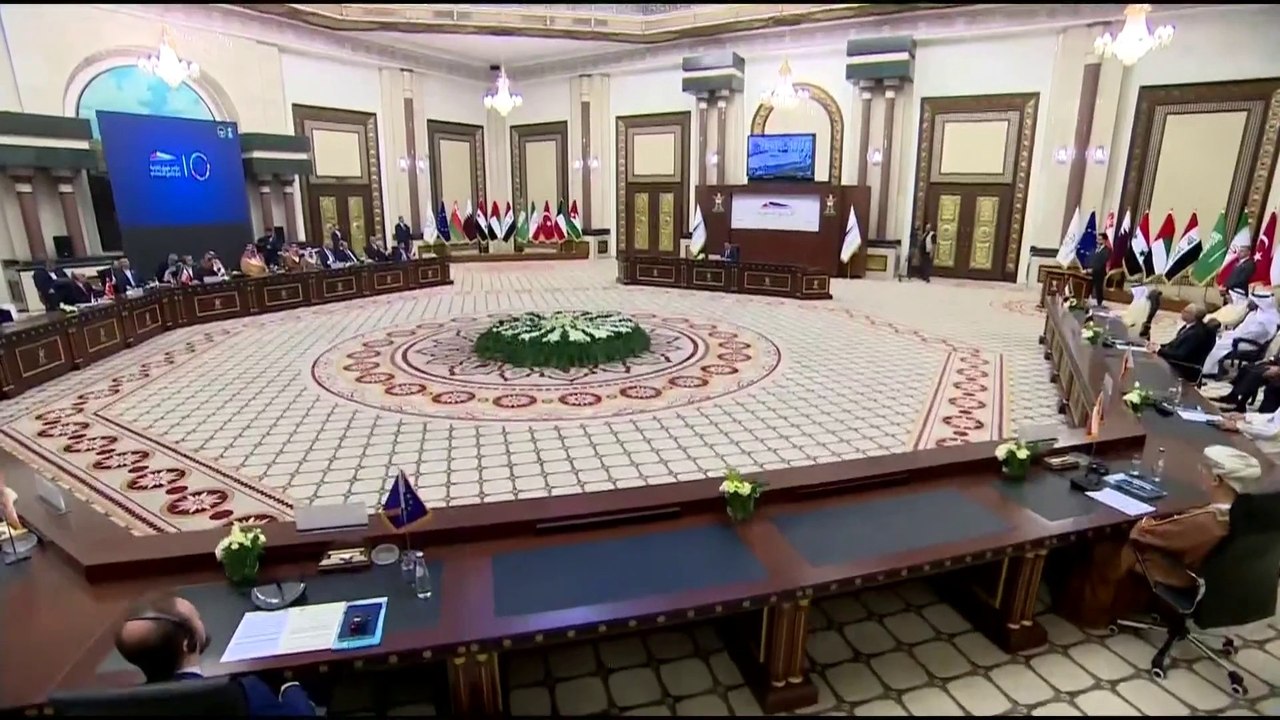 الإعلان عن "طريق التنمية" الممتد من #البصرة إلى #تركيا في اختتام مؤتمر وزراء نقل "التعاون الخليجي" ودول جوار #العراق في #بغداد #العربية