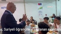 CHP Şanlıurfa Milletvekili Mahmut Tanal, Suriyeli öğrencilere sağlanan avantajları eleştirdi