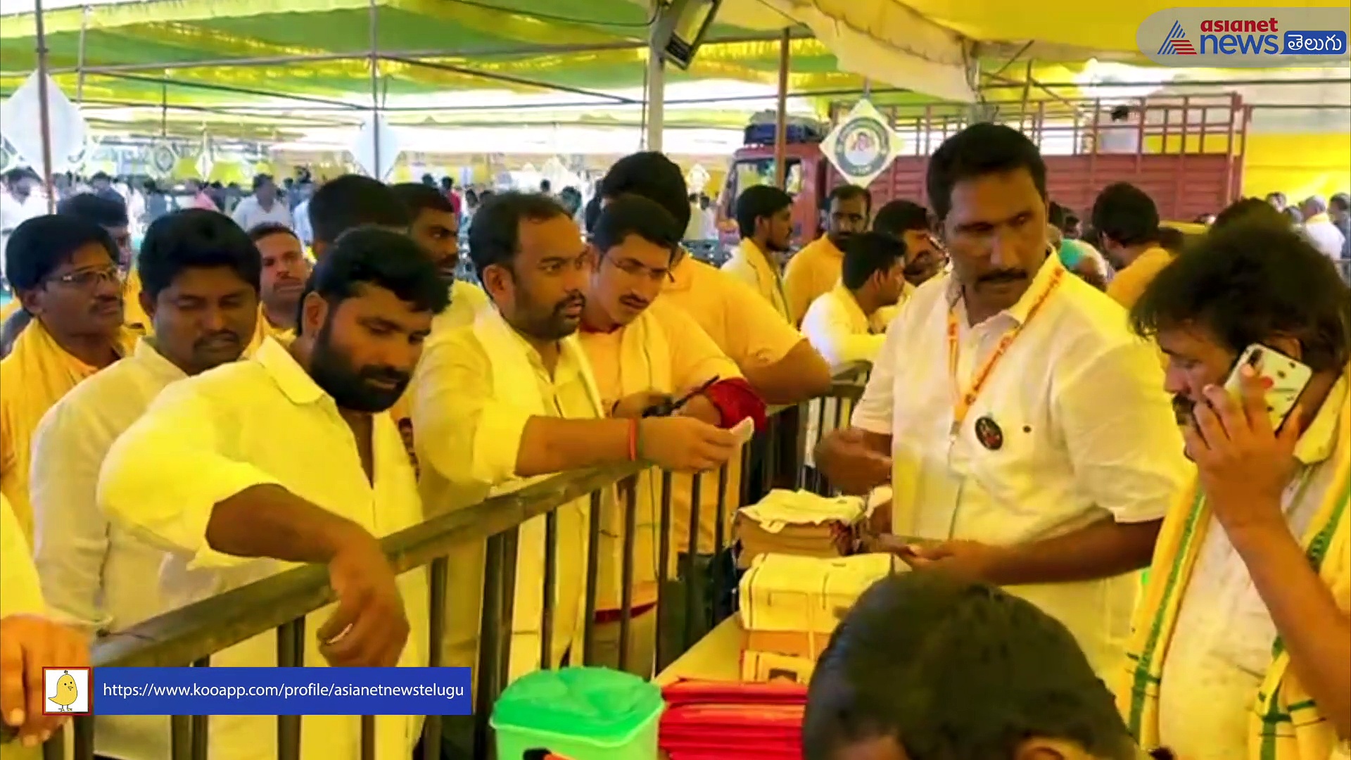 ఎన్టీఆర్ గారి శతజయంతి ఉత్సవాల మహానాడు  లో వాలంటీర్లగా సేవలందించడం పూర్వజన్మ సుకృతం