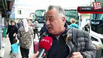 İstanbul'da seçim hareketliliği: Otogarda yoğunluk yaşanıyor
