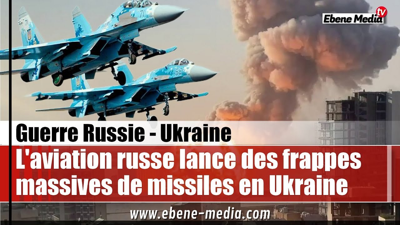 Frappes russes massives : L'aviation russe pilonne les bases arrière des ukrainiens