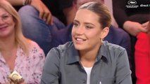 Adèle Exarchopoulos gênée par une demande d'Anne-Elisabeth Lemoine, elle lui met un vent