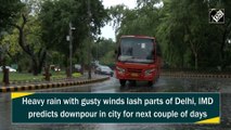 Heavy rain, gusty winds lash parts of Delhi today