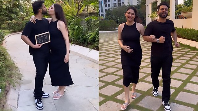 Disha Parmar Rahul Vaidya Pregnancy Announcement Photoshoot BTS VIDEO VIRAL, Kiss करते... | Boldsky