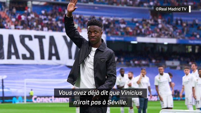 Ancelotti : Vinicius ? Il ne peut pas jouer, c'est tout