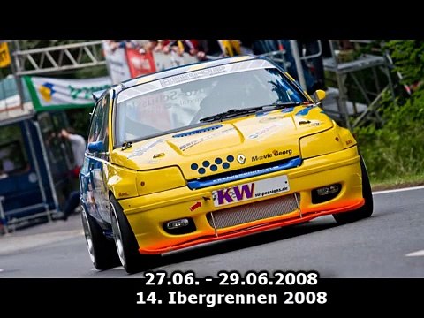 Bergrennen iberg 2008 Bjorn wiebe Renault Clio Williams 16v bwr