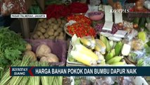 Melonjak! Ini Pantauan Harga Bahan Pokok dan Bumbu Dapur di Pasar Palmerah Jakarta