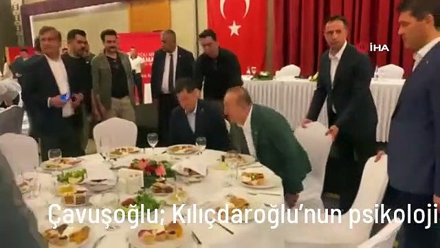Çavuşoğlu: Kılıçdaroğlu'nun psikolojisi bozulmuş, agresifleşmiş
