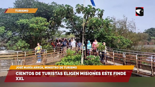 Cientos de turistas eligen Misiones este finde XXL