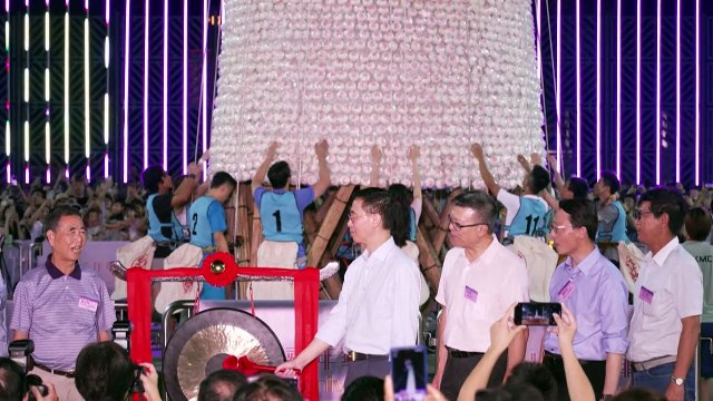 Watch: Hong Kong bun festival returns