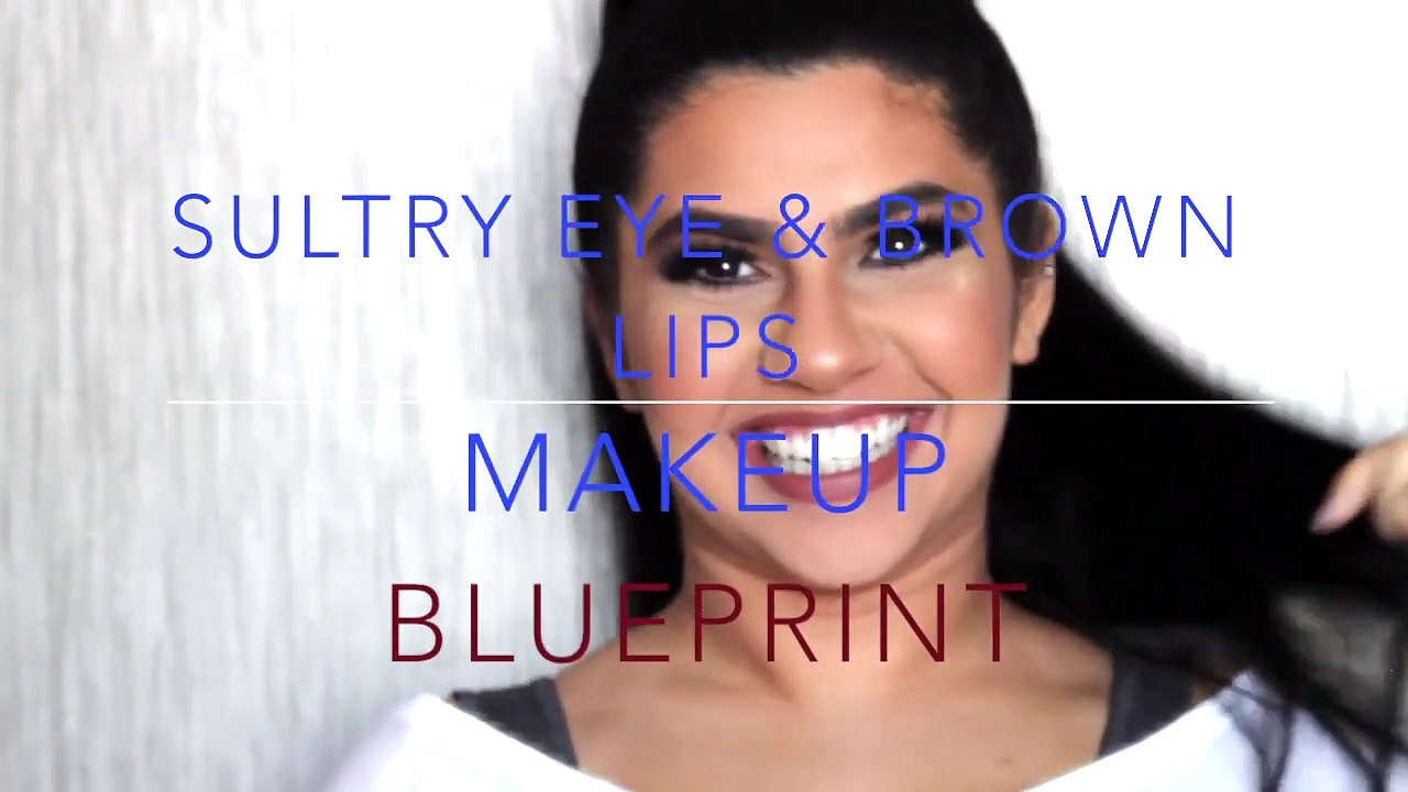 Makeup tutorial Sultry Eye Brown Lips MAKEUP BLUEPRINT video Dailymotion