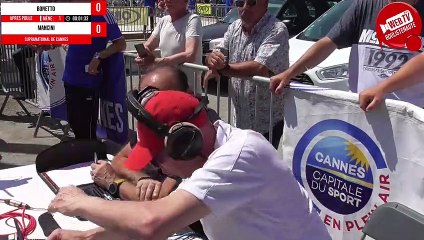 64e BONETTO vs MANCINI : Supranational à pétanque triplette de Cannes 2023