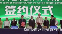 Çinli petrokimya şirketi İngiliz JM Company ile işbirliği yapacak
