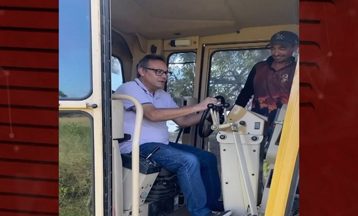 Em reunião no DER, prefeito de Santa Helena pede melhorias na estrada para distrito de Várzea da Ema