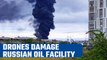 Russia-Ukraine War: Drone attack damages Russian oil pipeline building | Oneindia News