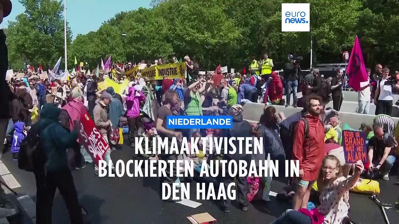 Den Haag: Klimaprotest in Badehose und Bikini, 1.000 Festnahmen