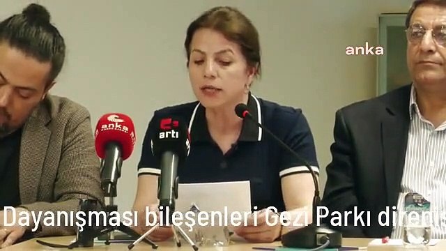 Taksim Dayanışması bileşenleri Gezi Parkı direnişinin 10. yılında toplandı