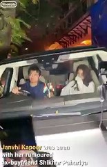 Janhvi apne rumoured EX-Boyfriend ke saath Shikhar Pahariya is former CM's grandson! ..