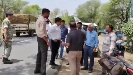 सागर: कलेक्टर ने किया फोरलेन सड़क निर्माण का निरीक्षण, मौके पर कई अधिकारी रहे मौजूद