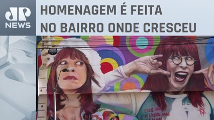 Eterna Rainha do Rock, Rita Lee ganha mural na Vila Mariana, em SP