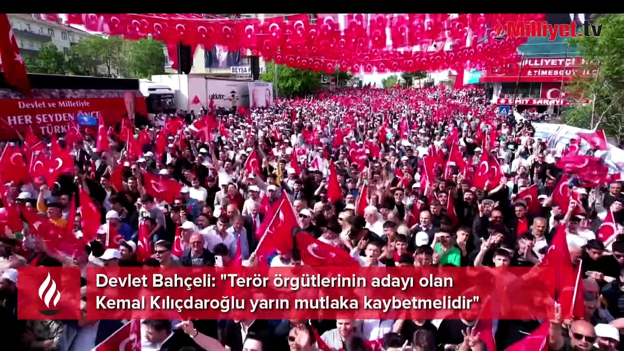Bahçeli'den 28 Mayıs çağrısı: Tarihi yürüyüş yarıda kalmasın
