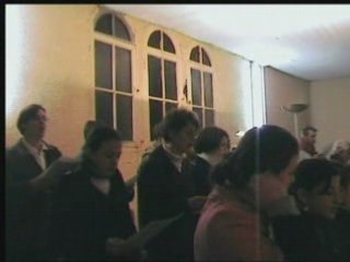 Messe de la nuit de Pâques, chorale