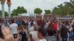 Los aficionados del CD Badajoz se reúnen en la Feria de Córdoba