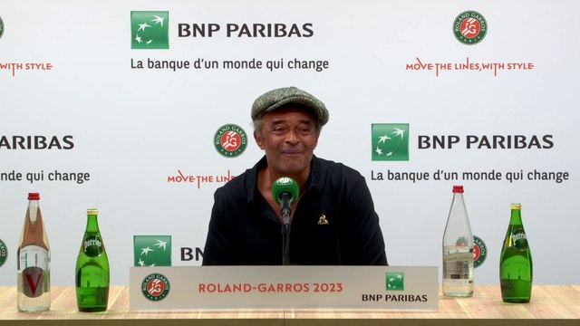 Roland-Garros 2023 - Yannick Noah : Le 5 juin 1983... c'est le plus beau jour de ma vie, à part la naissance de mes enfants