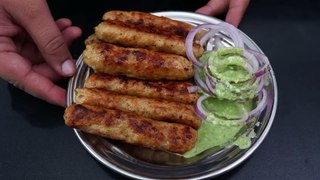 Lahori Seekh Kabab with Paratha - Best BBQ kabab without grill(1080P_HD)