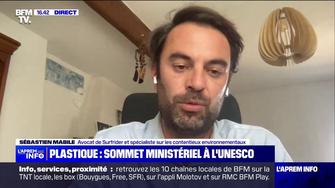 Pollution: "Le plastique a contaminé l'ensemble des écosystèmes", alerte maître Sébastien Mabile, avocat de Surfrider Foundation