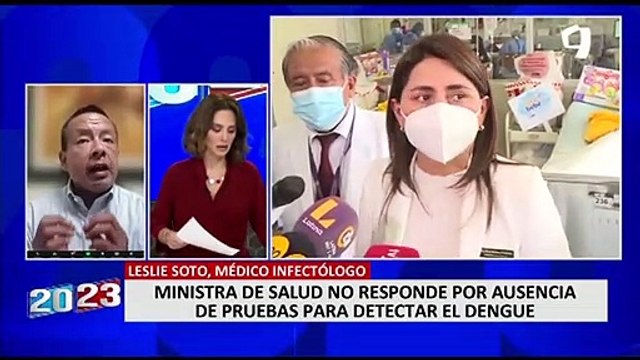 Infectólogo Leslie Soto: “El 90 % de personas que van a tener dengue serán sin signos de alarma”