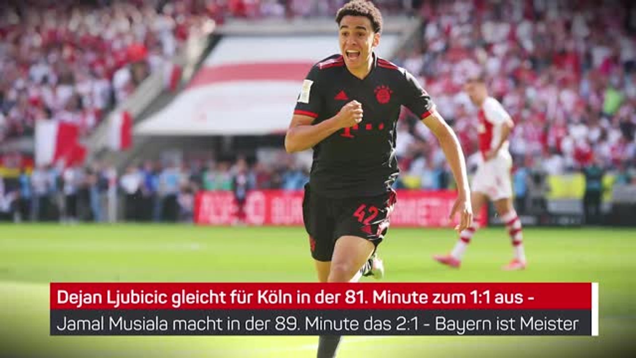 Bayern ist Meister - Drama bis zur letzten Minute