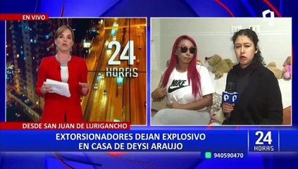 Deysi Araujo teme por su vida tras ser extorsionada: "Necesito que den con los responsables"