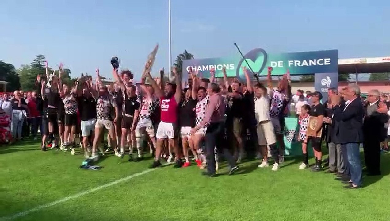 Rugby : le VRDR est champion de France de Nationale