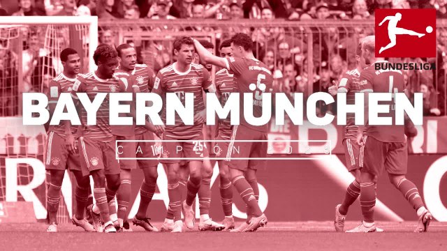 EL BAYERN DE MÚNICH, campeón de la BUNDESLIGA: los datos que le han llevado a lograr el título...