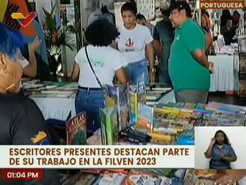 Escritores venezolanos y extranjeros presentaron sus obras en la Filven capítulo Portuguesa