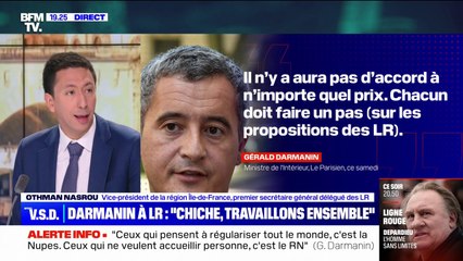 Loi immigration: "Personne, chez nous, ne propose de sortir de l'Europe", affirme l'élu LR Othman Nasrou
