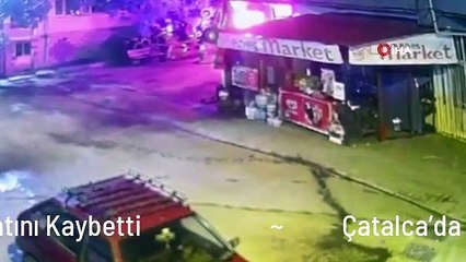 Çatalca'da Tamirhanede Yangın: 1 Kişi Hayatını Kaybetti