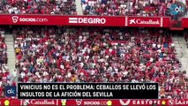 Vinicius no es el problema: Ceballos se llevó los insultos de la afición del Sevilla