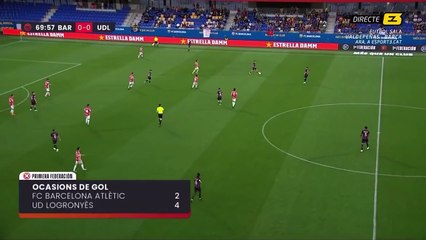 El golazo de Aleix Garrido contra el Logroñés / Esport3
