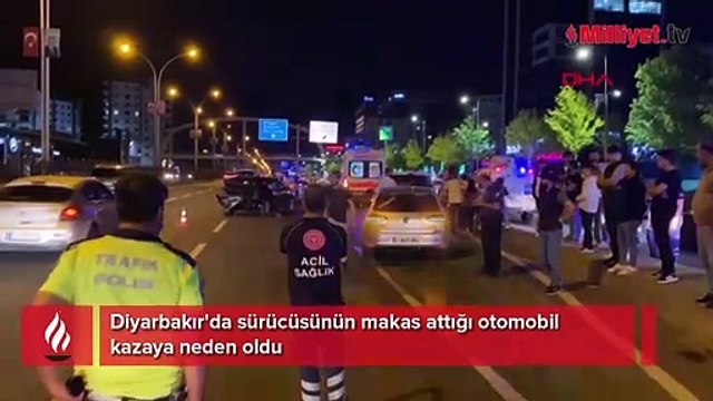 Sürücünün attığı makas kazaya sebep oldu! 3 yaralı var