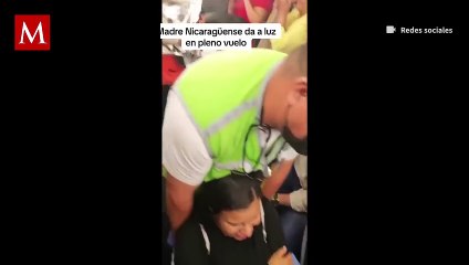 El avión que se dirigía a Miami tuvo que realizar una parada en Cancún para darle atención médica a la pasajera y a su bebé.