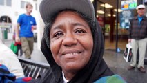 Linda and her sister became homeless because they could  not pay rent.