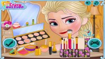 Disney Frozen Princess Elsa Makeup Tutorial ♥ Now and Then Elsa Makeup Game ♥