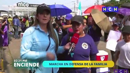 No al matrimonio igualitario | Evangélicos hondureños marchan en defensa de la familia