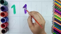 HOW TO LEARN 1TO100 COUNTING /123NUMBERS /ONE TWO THREE /GINTI  /123 /STARS SCHOOLING